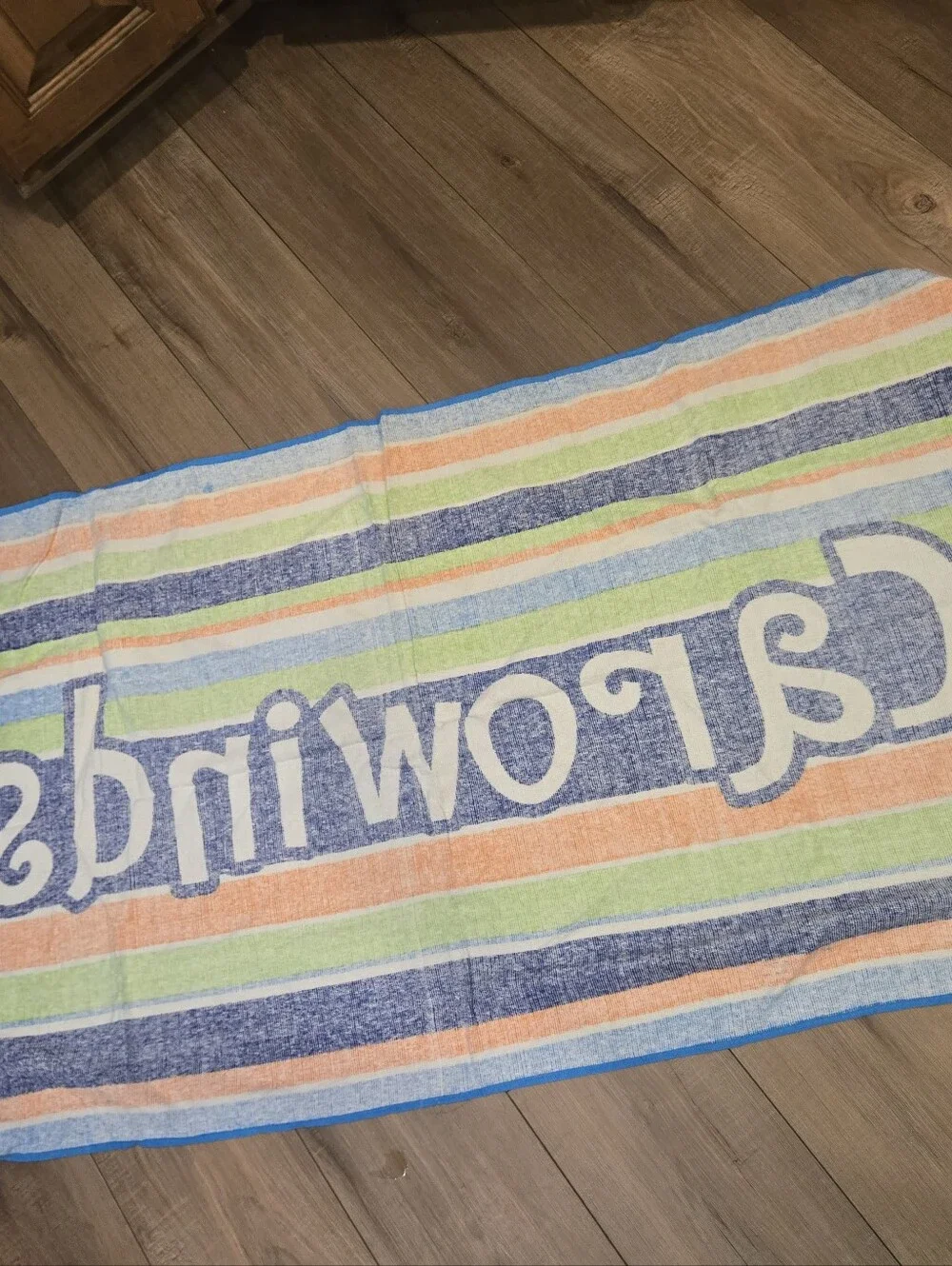 Carowinds Striped Beach Towel – Preowned – 52